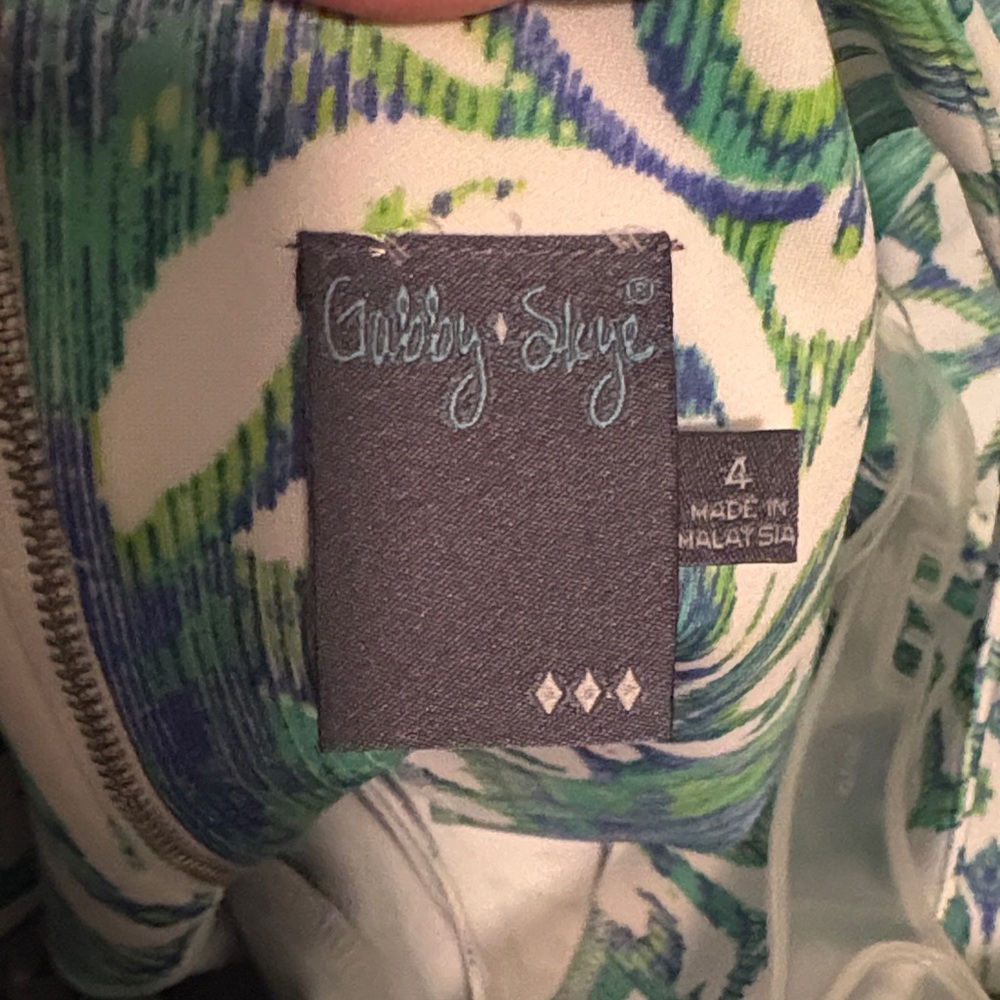 Gabby Skye Multicolor Patterned Dress - Picture 2 of 3